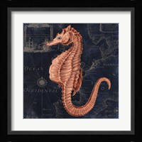 Maritime Blues I Framed Print