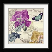 Petals of Paris III Framed Print