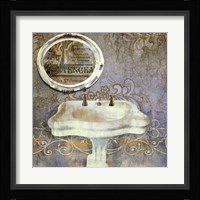 Salle de Bain II Framed Print