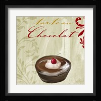 Tartes Francais, Chocolat Framed Print
