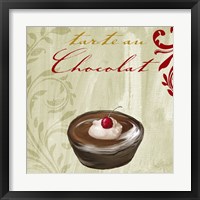 Tartes Francais, Chocolat Framed Print