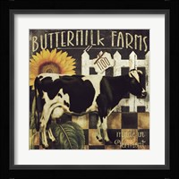 Vermont Farms II Framed Print