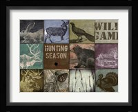 Cabela hunting season 12 patch Framed Print