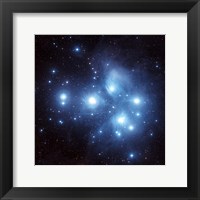 The Pleiades Star Cluster Fine Art Print
