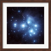 The Pleiades Star Cluster Fine Art Print