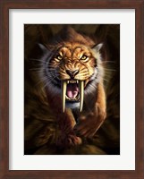 Saber-toothed Tiger Fine Art Print