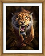 Saber-toothed Tiger Fine Art Print