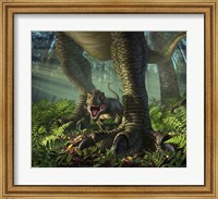 Baby Tyrannosaurus Rex Fine Art Print