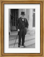 Winston Churchill Fine Art Print