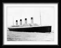 RMS Titantic Departing Southampton Fine Art Print