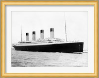 RMS Titantic Departing Southampton Fine Art Print