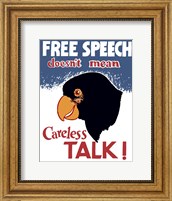 Free Speech Fine Art Print