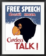 Free Speech Fine Art Print