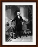 Vintage President George Washington Fine Art Print