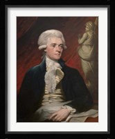 Vintage President Thomas Jefferson Fine Art Print