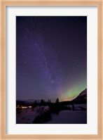 Aurora Borealis and Milky Way Fine Art Print