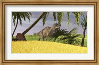 Ceratosaurus Hunting Fine Art Print