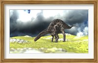 Dicraeosaurus Grazing Fine Art Print