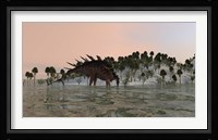 Kentrosaurus Drinking Fine Art Print