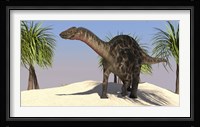 Large Dicraeosaurus Fine Art Print