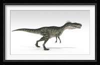 Monolophosaurus Dinosaur Fine Art Print