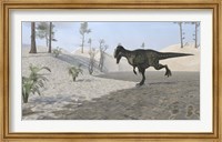 Monolophosaurus Running Fine Art Print