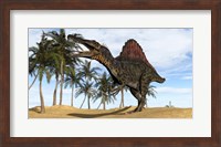 Spinosaurus Hunting Fine Art Print