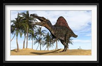 Spinosaurus Hunting Fine Art Print