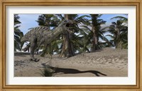 Suchomimus Hunting Fine Art Print