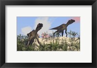 Two Utahraptors Fine Art Print