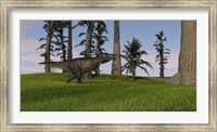 Tyrannosaurus Rex in Grass Fine Art Print