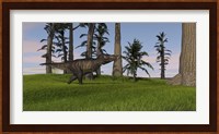 Tyrannosaurus Rex in Grass Fine Art Print