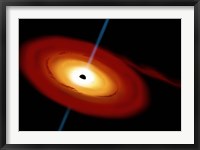 Black Hole in Space Fine Art Print