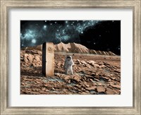Astronaut on an Alien World Fine Art Print