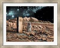 Astronaut on an Alien World Fine Art Print