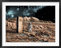 Astronaut on an Alien World Fine Art Print