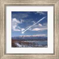 Large Meteor Entering Earth Fine Art Print