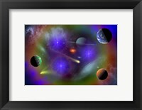 Conceptual Image of Outer Space Fine Art Print