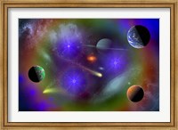 Conceptual Image of Outer Space Fine Art Print