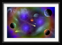 Conceptual Image of Outer Space Fine Art Print
