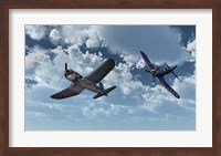 American Vought F4U Corsair Fine Art Print