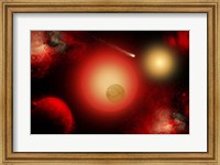 Distant Ninary Star System Fine Art Print