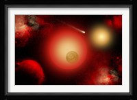 Distant Ninary Star System Fine Art Print