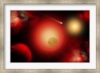 Distant Ninary Star System Fine Art Print