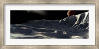 Ice Scarp on Callisto Fine Art Print