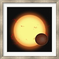 HD 209458B (Extra Solar Planet) Fine Art Print