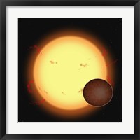 HD 209458B (Extra Solar Planet) Fine Art Print