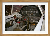 Cockpit of a P-40E Warhawk Fine Art Print