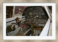 Cockpit of a P-40E Warhawk Fine Art Print