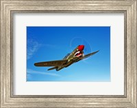A P-40E Warhawk Fine Art Print